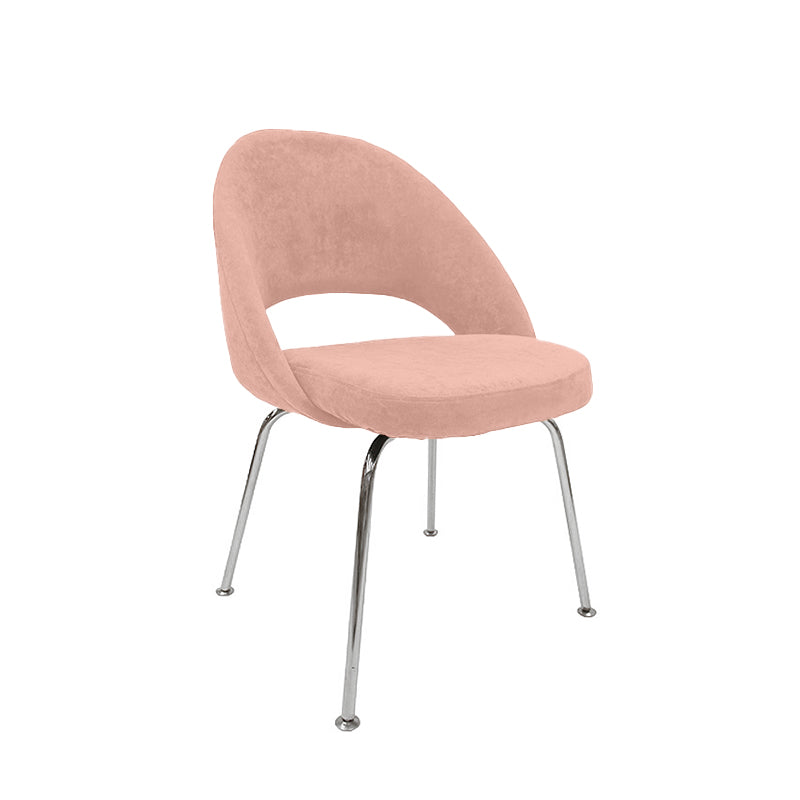 Silla Saarinen Tub Pana Veluti, Base Cromo o Negra